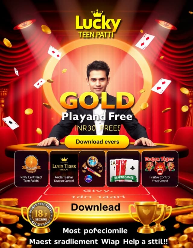 Lucky Teen Patti 50 Bonus Banner